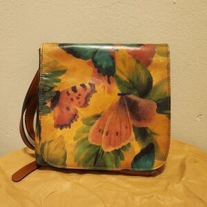 Patricia Nash  Leather Crossbody Bag